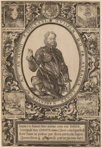 威廉，拿骚伯爵，奥兰治亲王 作者 亨德里克·古尔齐乌斯（Hendrik Goltzius）