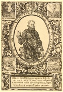 威廉，拿骚伯爵，奥兰治亲王 作者 亨德里克·古尔齐乌斯（Hendrik Goltzius）