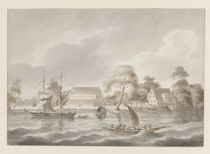 苏里南河上的 Jagtlust 种植园