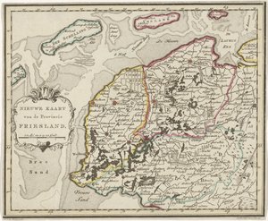 弗里斯兰地图
弗里斯兰省新地图（标题见实物） 作者 约翰·克里斯托夫·德罗德