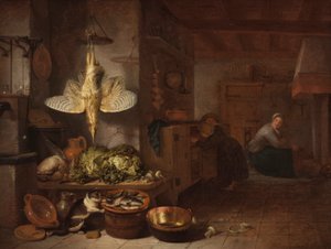 厨房 作者 Hendrik Martensz. Sorgh