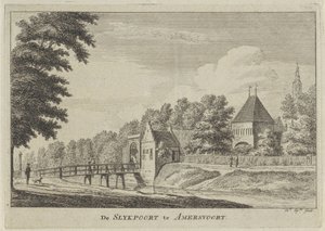 阿默斯福特的斯莱克波特（Slijkpoort）景观
阿默斯福特的斯莱克波特（物体上的标题） 作者 亨德里克·斯皮尔曼