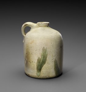 水罐c。 1886-1905年（盐釉陶土）