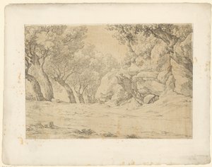 长满岩石的大道 Tentamina Lithographa（系列标题） 意大利风景（系列标题） 作者 乔瓦尼·达尔米