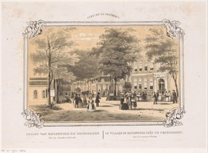 里岑堡景观
距乌得勒支三小时车程的 Driebergen 附近的 Rijzenburg 景观（物体上的标题）
乌得勒支及周边地区（实物上的系列标题）