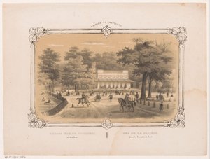 哈勒姆的哈勒默豪特（Haarlemmer Hout）俱乐部
林中俱乐部的景色（实物上的标题）
哈勒姆及周边地区（实物上的系列标题）