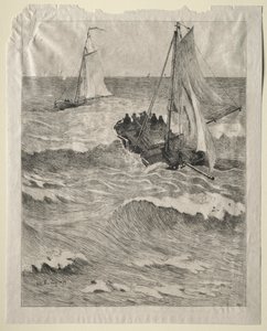 海洋场景，1879年。