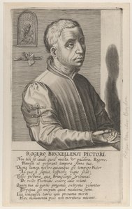 罗杰·范德·韦登（Roger van der Weyden），约1610年（雕刻） 作者 洪都斯长老亨德里克