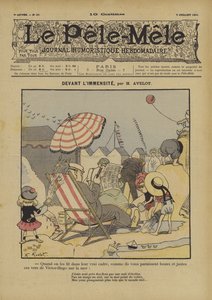 在limmensite之前。 Pele-Mele的插图，1901年