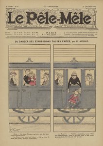 现成表达的危险。 Pele-Mele的插图，1902年