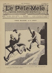 不可抗力。 Pele-Mele的插图，1902年