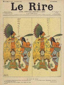 笑的插图 作者 亨利·阿夫洛特（Henri Avelot）