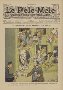 贝利梅勒和祖先。 Pele-Mele的插图，1902年