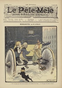 Mondanites。 Le Pele-Mele的插图，1902年
