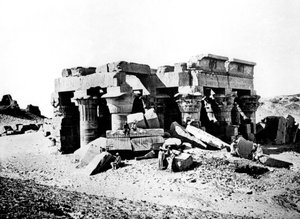 翁布斯神庙，埃及努比亚，1887年