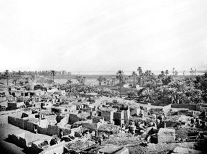 1887年，埃及努比亚，卡纳克村