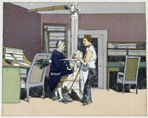 八小时：清扫办公室和办公室男孩之间的政治讨论——亨利·蒙尼尔的“行政道德” 作者 亨利·邦纳维特·蒙尼尔