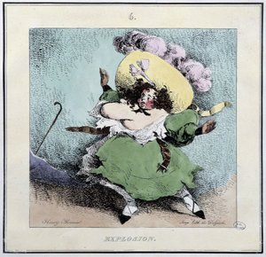 Explosion de corset - 亨利·蒙尼尔编着的“”巴黎人”。 德尔佩奇, 巴黎 作者 亨利·邦纳维特·蒙尼尔