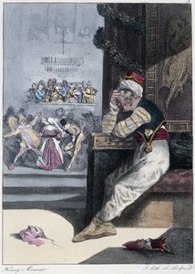 Le Carnival: “” Everyone takes his pleasure where he finds him”” - in “” Les pastemps”” by Henri Monnier, ed. Delpech, Paris 作者 亨利·邦纳维特·蒙尼尔