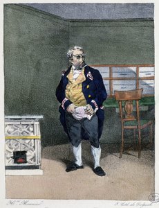 办公室男孩 - 亨利·蒙尼尔 (Henri Monnier) 的“行政习俗” 作者 亨利·邦纳维特·蒙尼尔