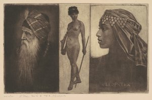 所罗门和克利奥帕特拉 作者 Henri Charles Guérard