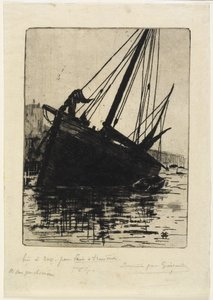 搁浅，c.1888