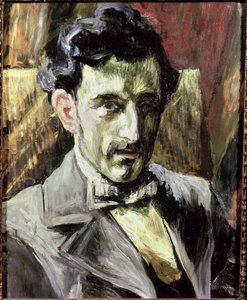 莫里斯·拉威尔肖像（1875-1937）（布面油画） 作者 Henri Charles Manguin