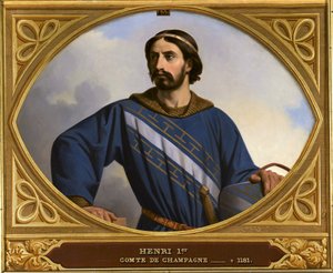 1127-1181年香槟区的亨利一世伯爵，被称为自由主义者，1844年。
