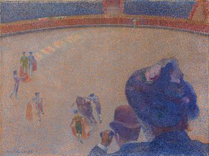 公牛奔跑，1891-1892年。 作者 亨利·埃德蒙·克罗斯