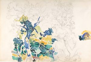 景观，未注明。 作者 亨利·埃德蒙·克罗斯