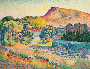 Le Le Negre风景画；风景与内格勒角，1906年
