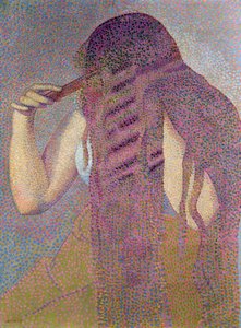 头发，c.1892 作者 亨利·埃德蒙·克罗斯