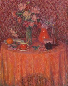 桌子，红色的和谐； Le Table，Harmonie Rouge