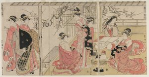 大宫歌妓春游 作者 伊格纳斯·亨利·让·范坦·拉图尔