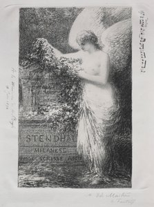 致司汤达 作者 伊格纳斯·亨利·让·范坦·拉图尔