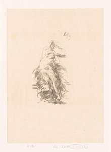 Studie van een dansende vrouw 作者 伊格纳斯·亨利·让·范坦·拉图尔