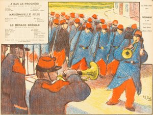 A Bas Le Progrès; Mademoiselle Julie; Le Ménage Brésile 作者 Henri Gabriel Ibels
