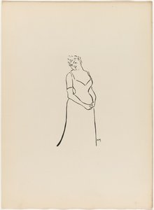 安娜-蒂博，来自 Le Café-Concert 作者 亨利·加布里埃尔·伊贝尔斯