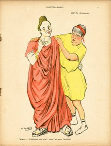 黄油板，编号501，彩色讽刺作品