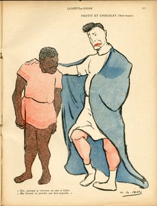 黄油板，编号501，彩色讽刺画