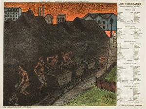 第七场演出：为自由剧院创作的 Les Tisserands 作者 亨利·加布里埃尔·伊贝尔斯