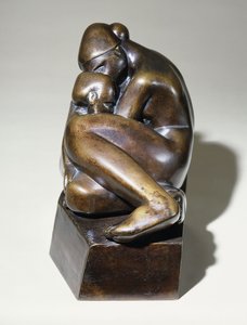 产妇，1913年设想； 1960年代初期 作者 亨利·高第·布热斯卡