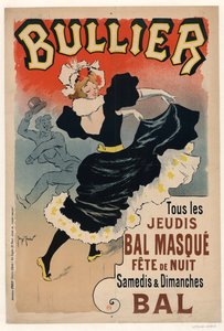布利尔，《所有的嫉妒》（Tous les jeudis Bal masque, fete de nuit），1896年。