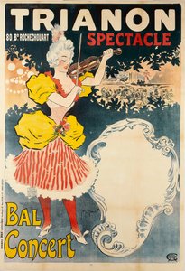 Trianon Spectacle Bal Concert , 1897年。