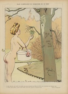 Le Rire》插图（彩色石版印刷）