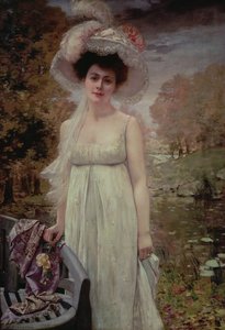 1899年，格维斯夫人的肖像