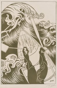 浪潮》，1894年。 作者 亨利·古斯塔夫·乔索
