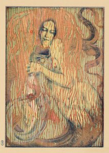 嬉戏的美人鱼，1897年 作者 亨利·赫兰（Henri Heran）