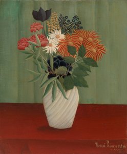 与中国紫苑和Tokyos的花束，1910年