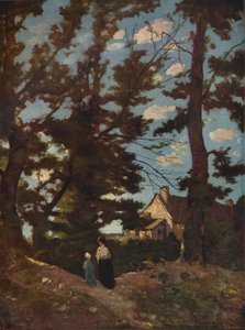 风景，c1915